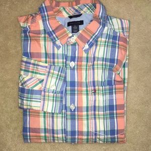 Tommy Hilfiger plaid button down